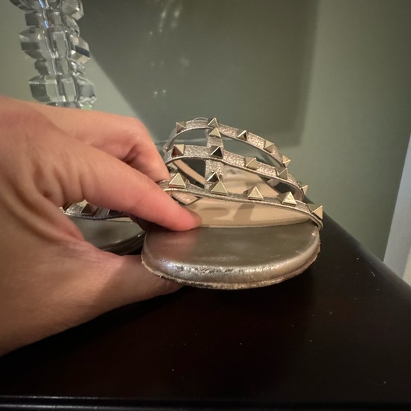 Valentino Rockstud Slide Sandal - Picture 11 of 11